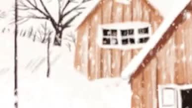 MG木屋大雪节气视频的预览图